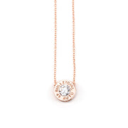 solitaire necklace