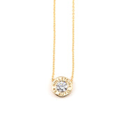 solitaire pendant