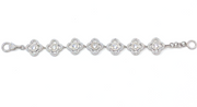 silver charm bracelet