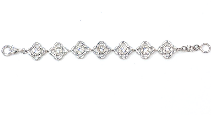 silver charm bracelet