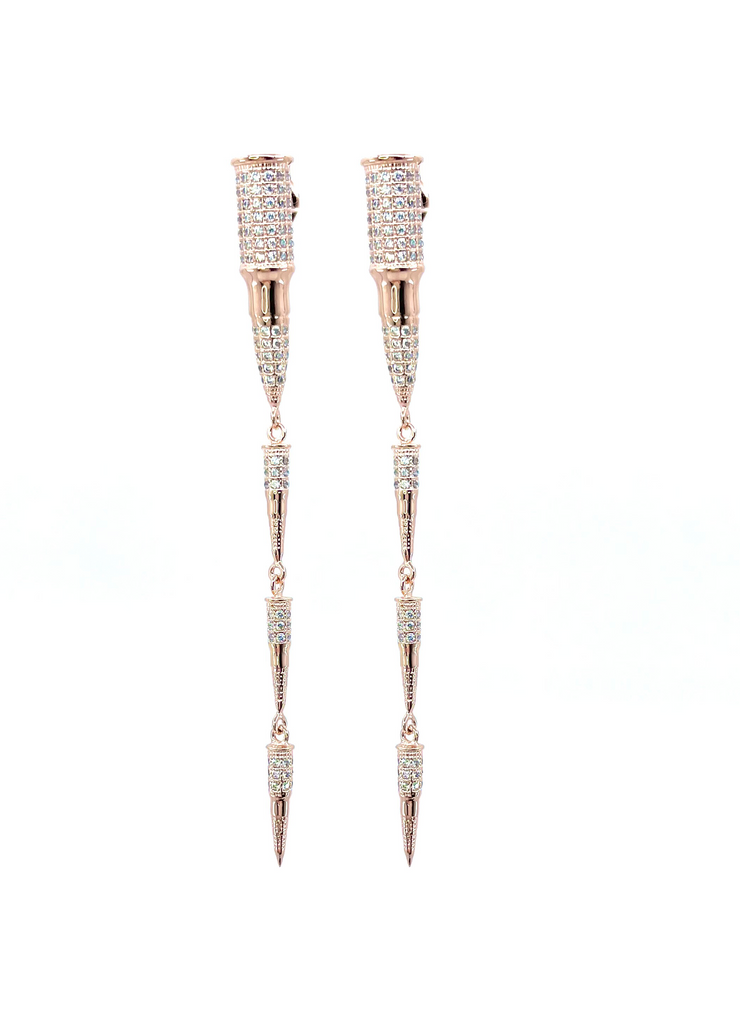 bullet earrings