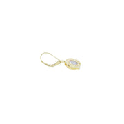 solitaire earring