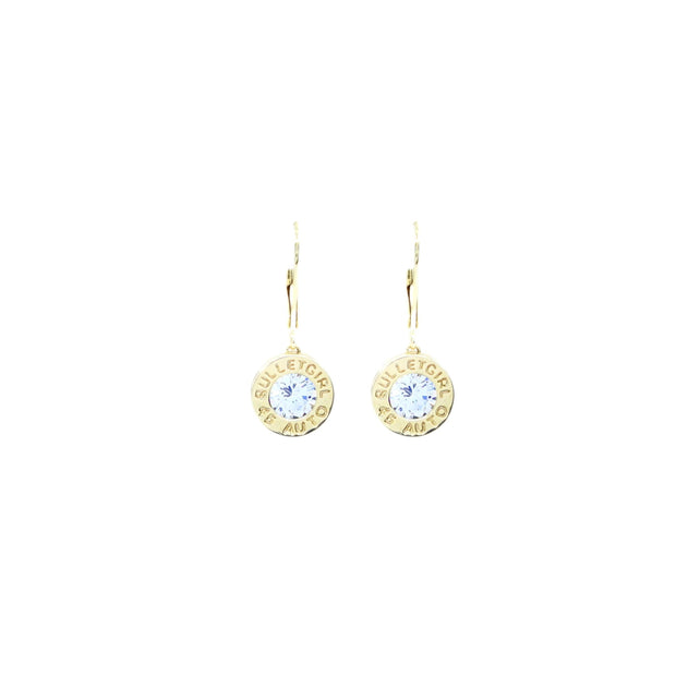 gold dangle earrings