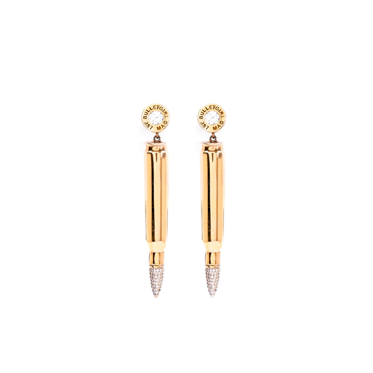 Honey Ryder Pavé Tip Earrings